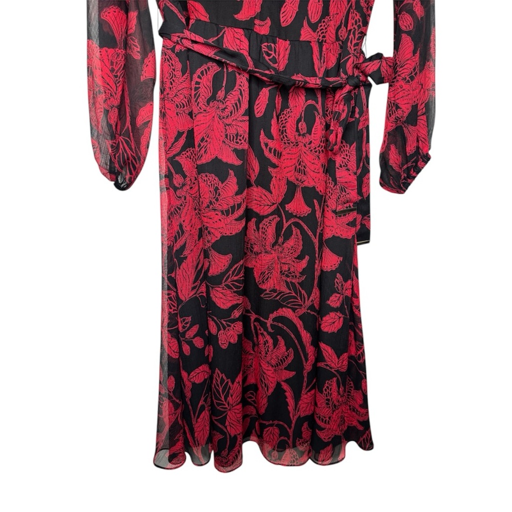 Ted Baker London Hadlee Rococo button-down midi women sz 4 dress formal evening - Picture 5 of 10